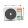کولر گازی جنرال گلد 24000 اینورتر اسپارک 5 کم مصرف مدل GG-AS24000 SPARK5 نسل 3 - Image 4